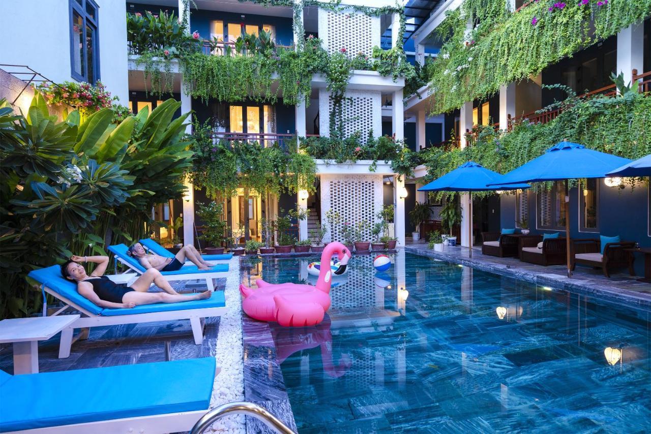 Hotel Shala Boutique Hoian An Bàn Esterno foto