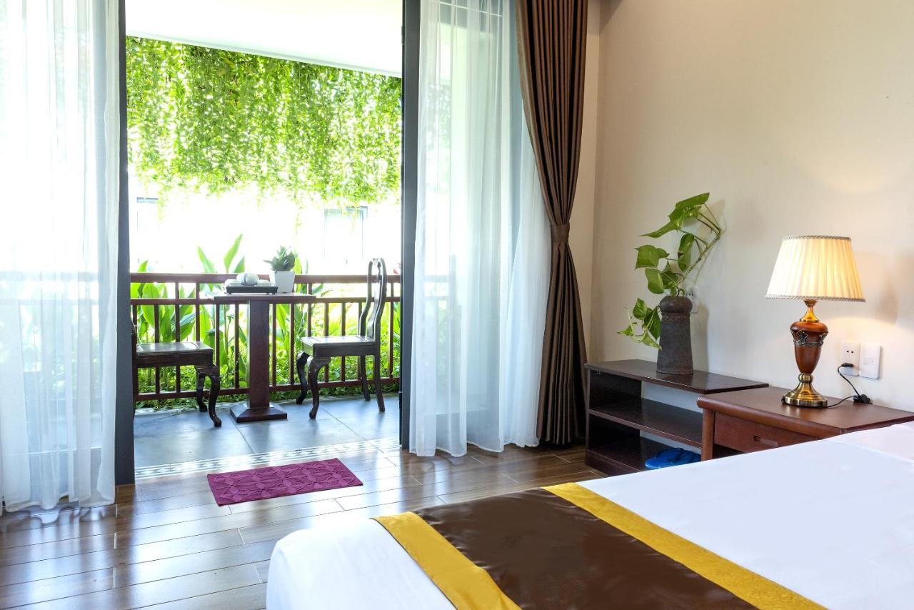 Hotel Shala Boutique Hoian An Bàn Esterno foto