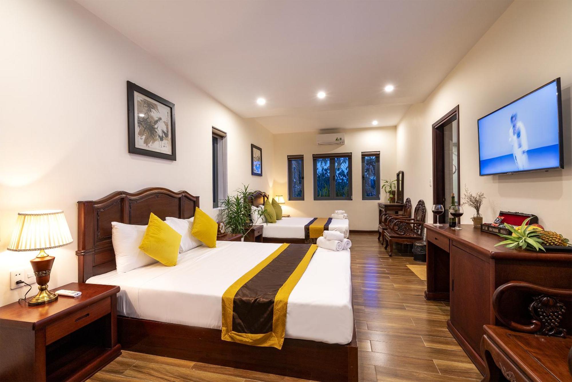 Hotel Shala Boutique Hoian An Bàn Esterno foto